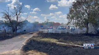 OSR back open as firefighters mop-up fire in Robertson County