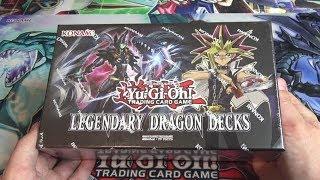 Yu-Gi-Oh! Legendary Dragon Decks Opening - New Dark Magician Fusion, Chimeratech, & Odd-Eyes Cards!