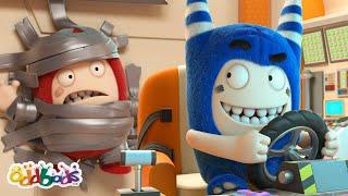 When A Seat Belt Ain't Enough | Oddbods Cartoons | Funny Cartoons For Kids