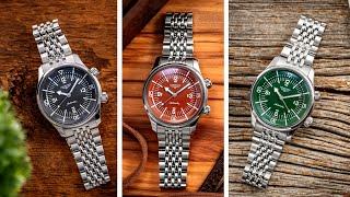 New Versions Of One Of The Most Attractive Dive Watches At 39mm: The Longines Legend Diver