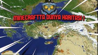 Minecraftta Dünya Haritası! - RonemaCraft Towny Sunucusu