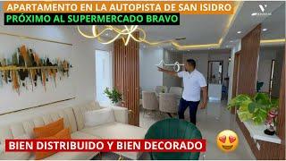 APARTAMENTO EN VENTA EN LA AUTOPISTA DE SAN ISIDRO PROXIMO AL SUPERMERCADO BRAVO