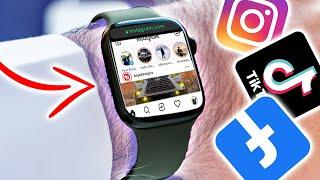 How To Have Instagram, TikTok, and Etc On Your Apple Watch FOR FREE  (Series 3 - 7 )