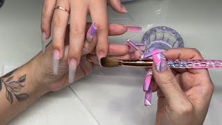 Step by Step Acrylic Nails Tutorial