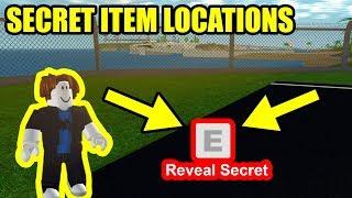 ALL 3 SECRET ITEM LOCATIONS!!! | Roblox Mad City