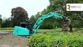 Tweemaal Kobelco voor A.H. den Hartog & Zn B.V