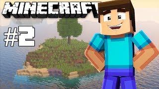 Diamonds! - Minecraft timelapse - Survival island III - Episode 2