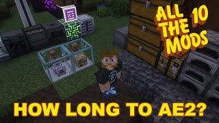 ATM10 From Scratch - How Long For AE2!