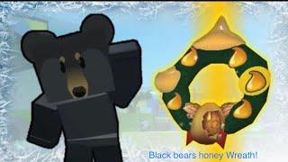 How to admire black bears wreath! (Bee swarm simulator)