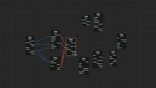 Python PySide6 Node Editor Custom widgets