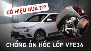 Vinfast VFe34 cách âm chống ồn hốc lốp tại DPRO Vietnam