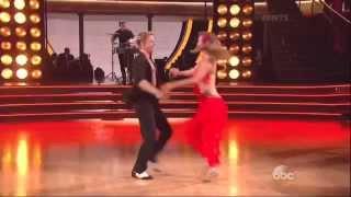 Derek Hough & Amy Purdy dancing Salsa on DWTS 5 19 14