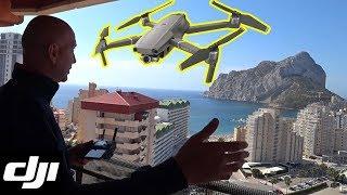 ВЗЛЁТ и ПОСАДКА ДРОНА с БАЛКОНА  Квадрокоптер Mavic 2 zoom  Мой опыт в Испании