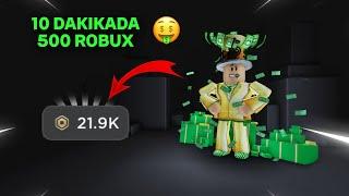 10 DAKIKADA 500 ROBUX KAZANMA YÖNTEMİ ! ROBLOX 2023