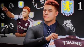 Part 1: Let's Make Aston Villa Great | FC 25 Player Career | Gameplay Walkthrough | PS5 4K