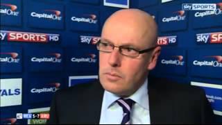 Reading 5-7 Arsenal - Brian McDermott Interview - 30/10/12