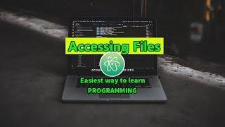 Accessing Files Easiest Way To Learn C With Atom Editor In Windows 10 #88 ►▼◄