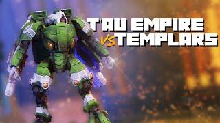 Tau Empire vs Black Templars - Warhammer 40k Battle Report