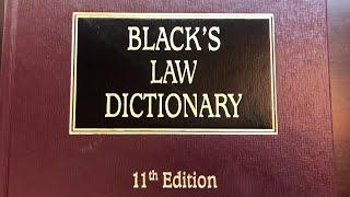 Black's Law Dictionary Definition