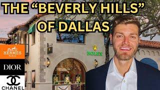 Living In Highland Park Texas 2024 | Walking Through Highland Park Village | Dallas Texas Living