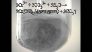 Add Sodium Carbonate Into ChromiumIII Chloride