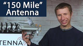 150 Mile Digital Outdoor Amplified HD TV Antenna Review