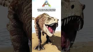 ARK ASCENDED VS ARK SURVIVAL EVOLVED MODDED DINOS PART 3 #shorts #ark #sigma