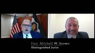 2024 Distinguished Jurist, Hon. Mitchell W. Brown