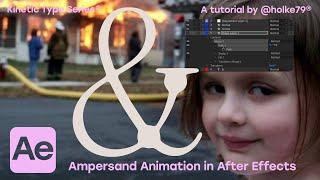 KTS® - Ampersand Animation in After Effects