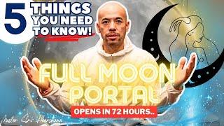 Buck Full Moon Portal is Open Now.. 5 Things You Need To Know [July 2024 Full Moon Astrology]