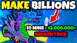 DO THIS INSANE MONEY TRICK FAST in FISCH Roblox!