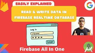 Read and Write Data in Firebase Realtime Database | 2023 | Android Hindi Tutorial | Kotlin