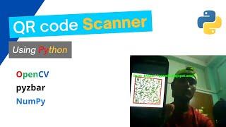 Create your QR code scanner in python #shorts