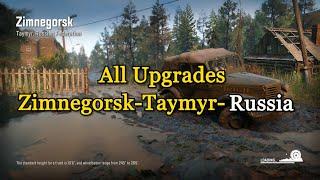 SnowRunner - All Upgrades in Zimnegorsk Taymyr Russia