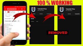 Hide Youtube Channel Location or Country Just Using Your Mobile Phone| Latest 2023