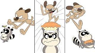 Ricky The Raccoon Shorts - Sunny Day Animation 