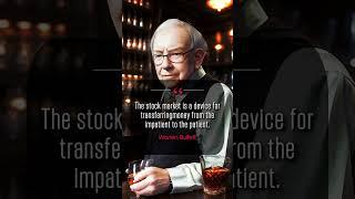 The patient investor: Warren Buffett's view on the stock market #finance #inspiration #shorts #quote