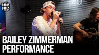 Bailey Zimmerman Performs "Rock and A Hard Place," "Religiously," & "You Don't Want That Smoke"