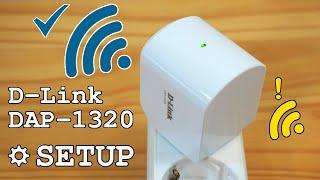 D-Link DAP-1320 Wi-Fi Extender • Unboxing, installation, configuration and test