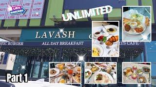 AFFORDABLE UNLIMITED HEALTHY BREAKFAST IN UAE | LAVASH RESTAURANT PART 1 #affordable #breakfast