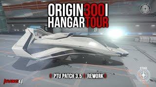 Origin 300i Rework Hangar Tour | 3.5 PTU | Star Citizen