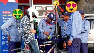 Riding 80cc Engine Cycle - Public Reactions!!