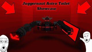 Roblox Build A Boat For Treasure Juggernaut Astro Toilet/Pepito Showcase (V2)