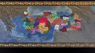 Europa Universalis 4 AI Timelapse - Turkey Universalis: Beta Mod 1939-4000