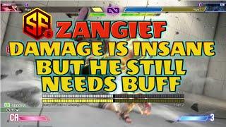 SF6  ZANGIEF  THAT'S A LOT OF DAMAGE - STREET FIGHTER 6