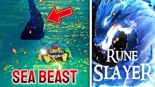 How To TAME *SEA BEASTS* In Rune Slayers TUNDRA UPDATE!