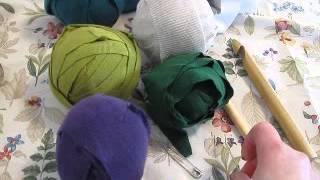 How to make Rag Rug 'YARN' by Lisa's Pine Notes for a Crochet Rag Rug