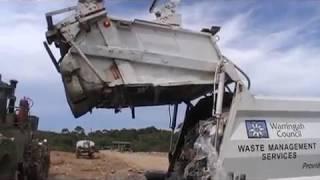 Warringah #041 Unloading Litter Waste