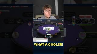 BRUTAL COOLER NUTS VS SECOND NUTS!  #poker #onlinepoker #pokerstars
