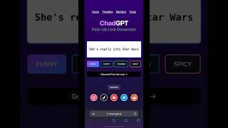 Ask Chad #chadgpt #starwars #dating #pickuplines #chatgpt #funny
